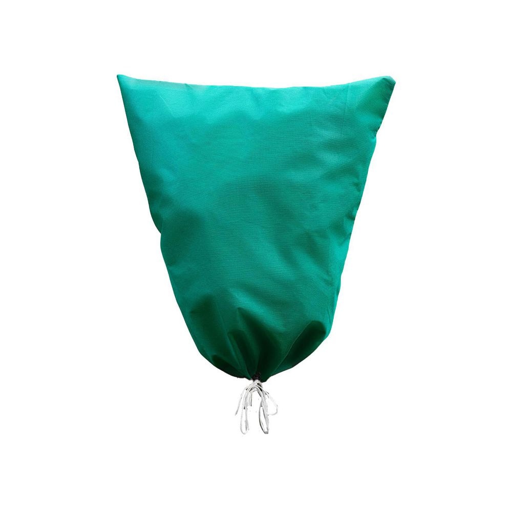 N/A 71.7 in. White Non-woven Fabric Plant Cover with Zipper