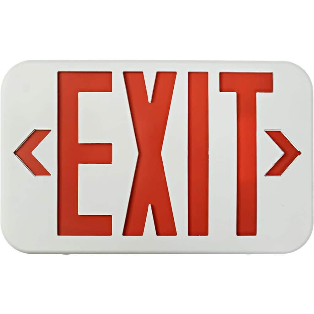 CIATA LIGHTING Ciata Led Emergency Exit Sign with Battery Backup Neon ...