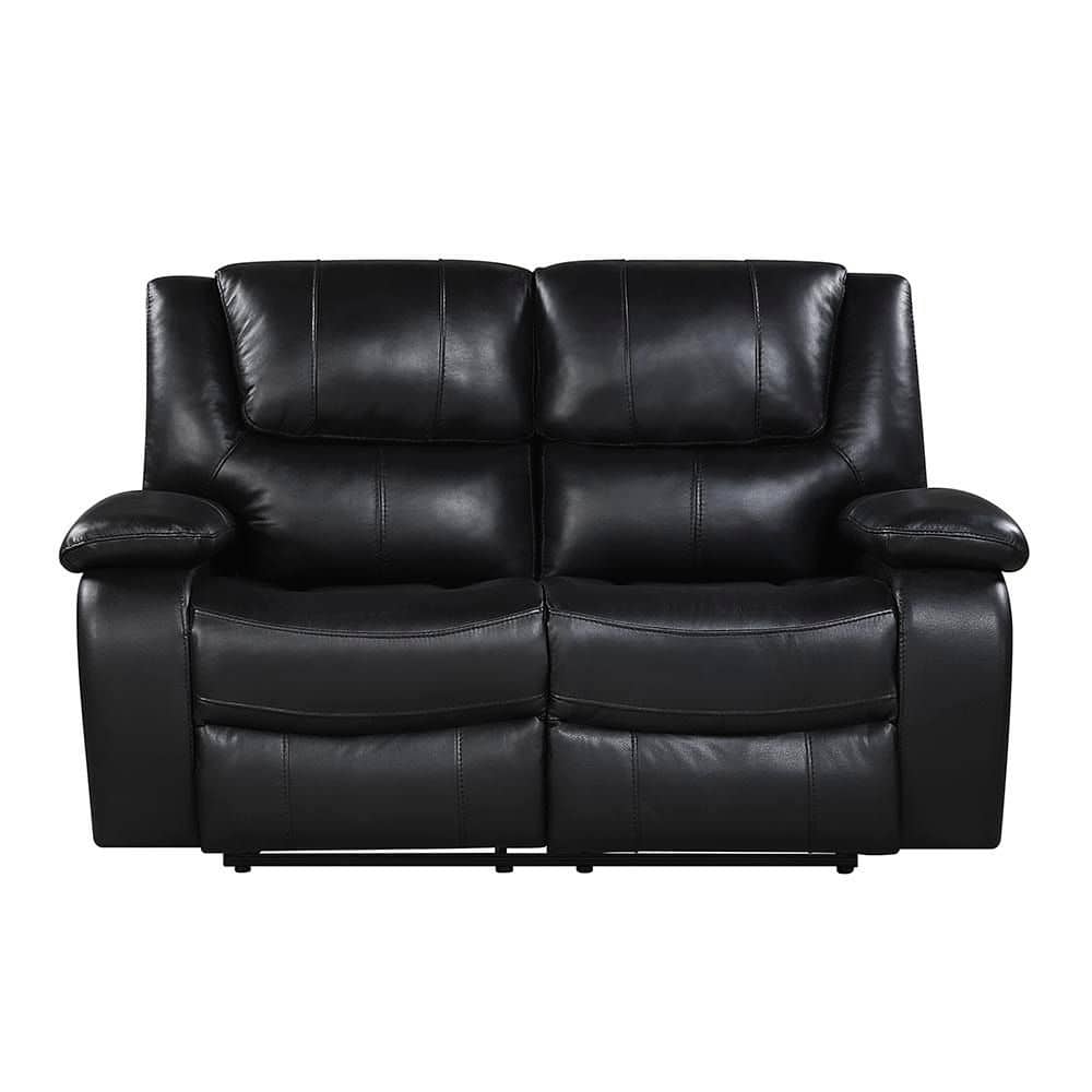 Lazzara Dimitri 64 in Top Grain Leather Manual Double Reclining 2