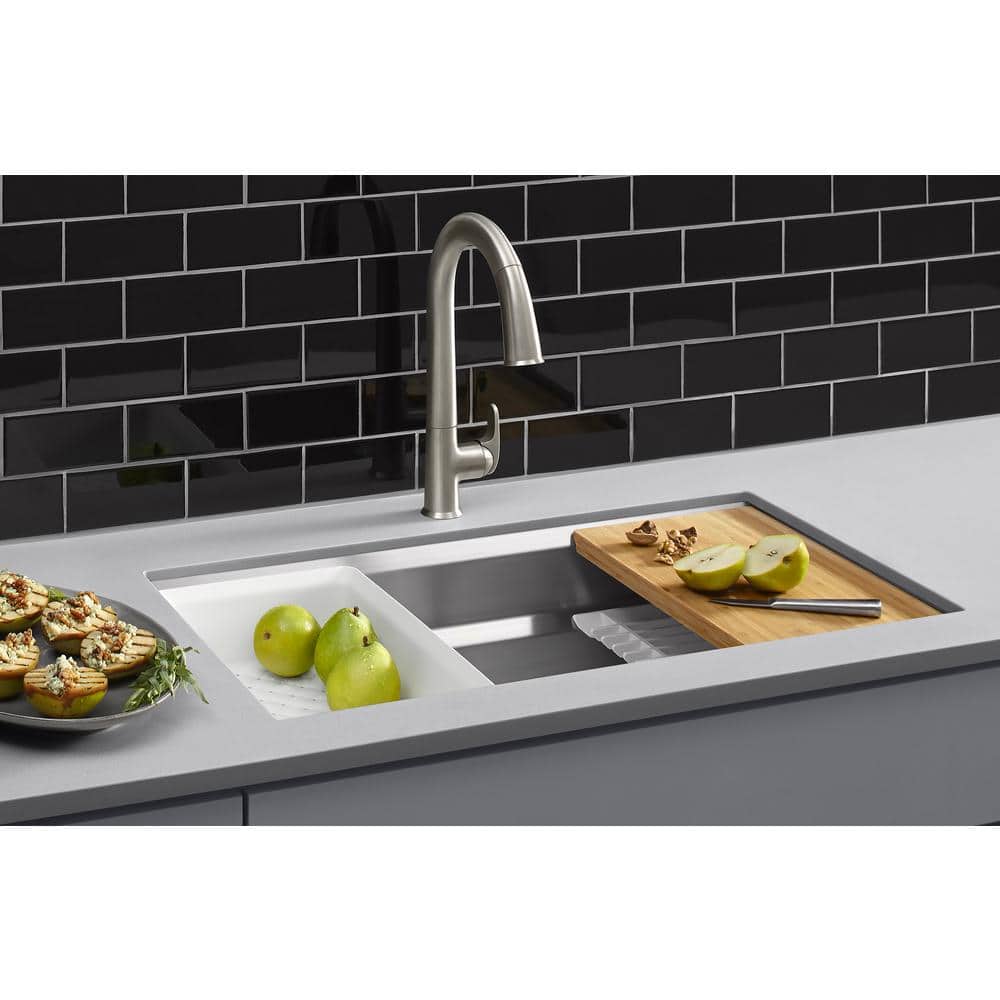 Prolific 29" Stainless Steel Single Bowl Workstation Kitchen Sink