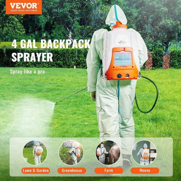 Cisvio Tank Battery Powered Backpack Sprayer, To 90 PSI, 47 OFF