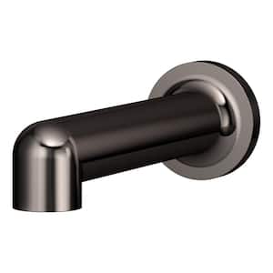 Museo Non-Diverter Tub Spout in Polished Graphite