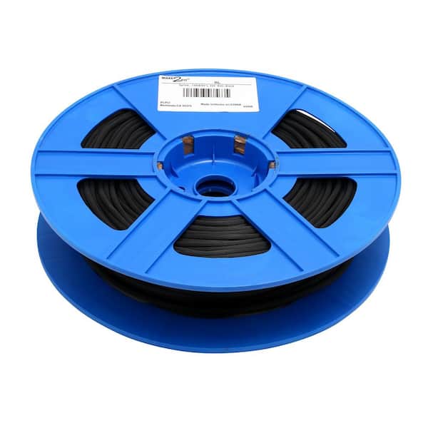 Prime-Line 0.140 in. (9/64 in.) Black 1 Roll of 250 ft. Screen Retainer Spline