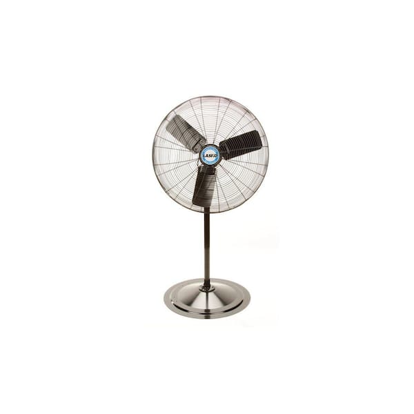 Lasko Adjustable-Height 30 in. Industrial-Grade Oscillating Pedestal Fan
