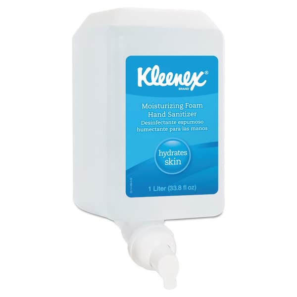 Kleenex 1000 mL Hand Sanitizer Luxury Foam Moisturizing (Case of 6)