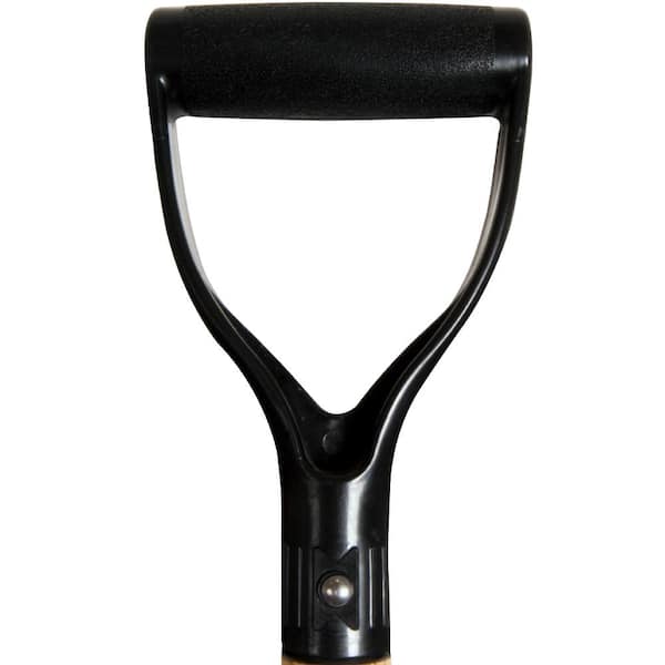 HDX - 19.75 in. D-Handle Wood Digging Shovel