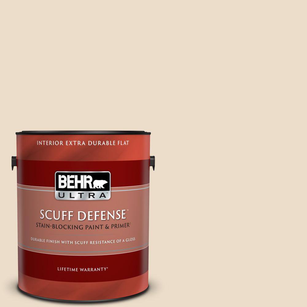 BEHR ULTRA 1 gal. 290E1 Weathered Sandstone Extra Durable Flat