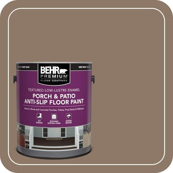 1 gal. #PPU5-05 Coconut Shell Textured Low-Lustre Enamel Interior/Exterior Porch and Patio Anti-Slip Floor Paint