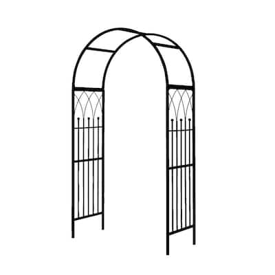 22.05 in. L x 45 in. W x 82 in. H The Westminster Arch Arbor