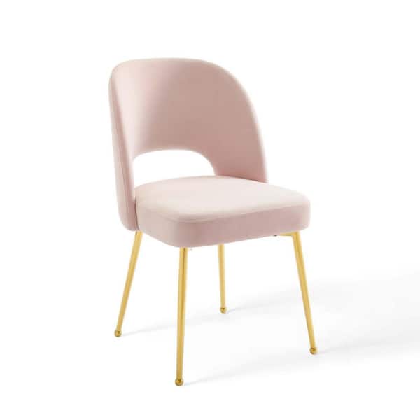 MODWAY Rouse Dining Room Side Chair in Pink