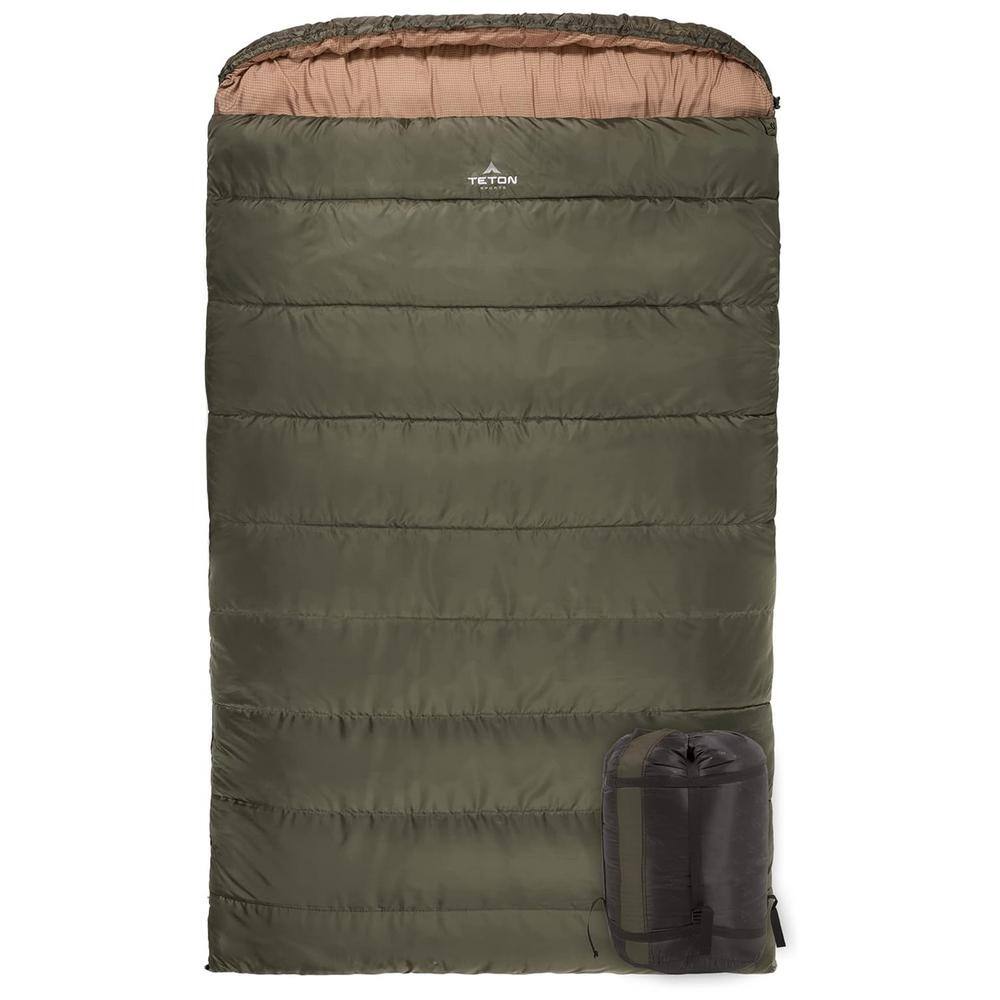 TETON SPORTS Queen 0Degree Warm Sleeping Bag 111 The Home Depot