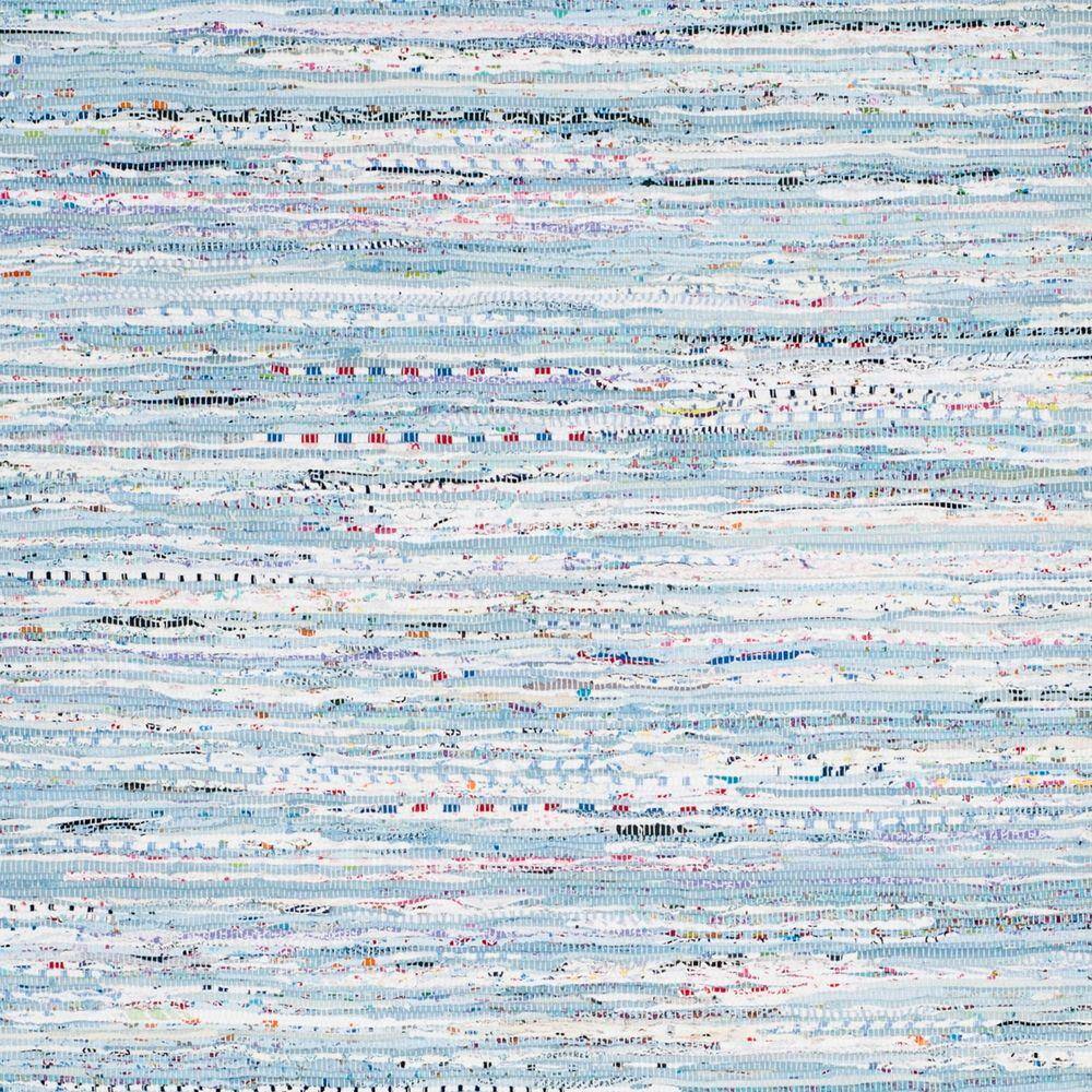 Handmade Multicolor Cotton Rag Area Rug, 5' x 7'