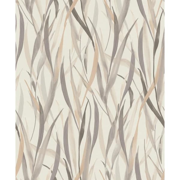 rasch Sway Neutral White Botanical Wallpaper Sample