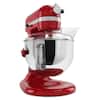 KitchenAid Professional 600 Series 6 Qt. 10-Speed White Stand Mixer with Flat  Beater, Wire Whip and Dough Hook Attachments KP26M1XWH - The Home Depot
