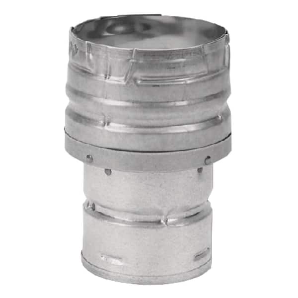 DuraVent PelletVent 3 in. to 4 in. Double-Wall Chimney Pipe Increaser