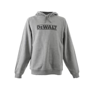 DEWALT Logan Men's Size XXL Heather Grey Cotton/Polyester Water