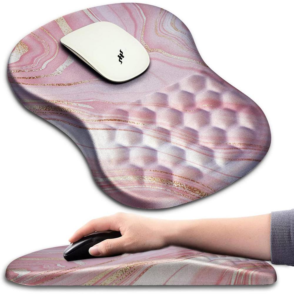 Etokfoks Ergonomic Mouse Pad Wrist Support with Massage Design for