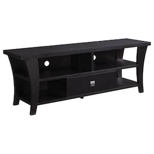 60 in. Cappuccino TV Console with 1-Drawer