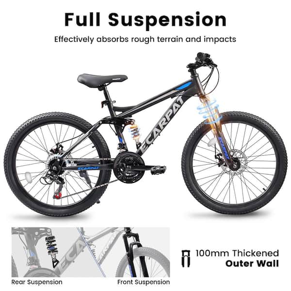 Zeus & Ruta 26 in. Mountain Bike with 21-Speed Full