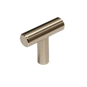 Washington Collection 1-9/16 in. (40 mm) x 1/2 in. (12 mm) Brushed Nickel Contemporary Cabinet Knob