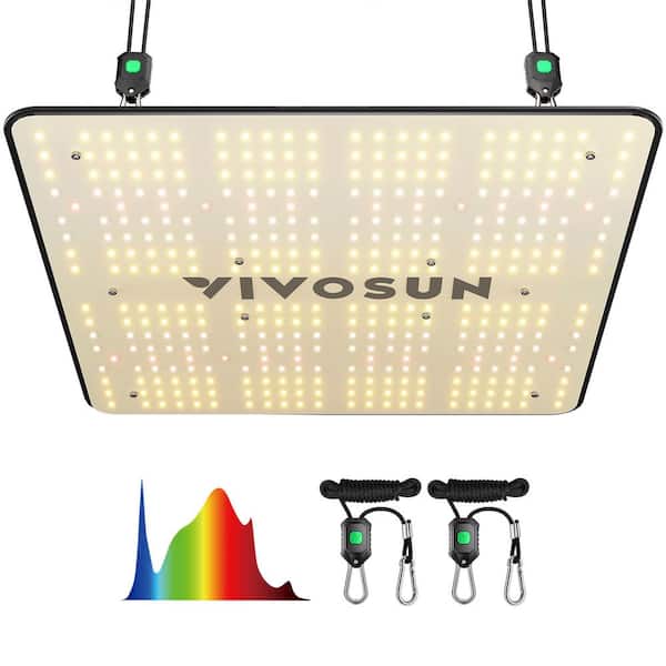 VIVOSUN 150-Watt LED Grow Light with Full Spectrum Diodes and Daisy Chain Driver, Warm White for Indoor Plants