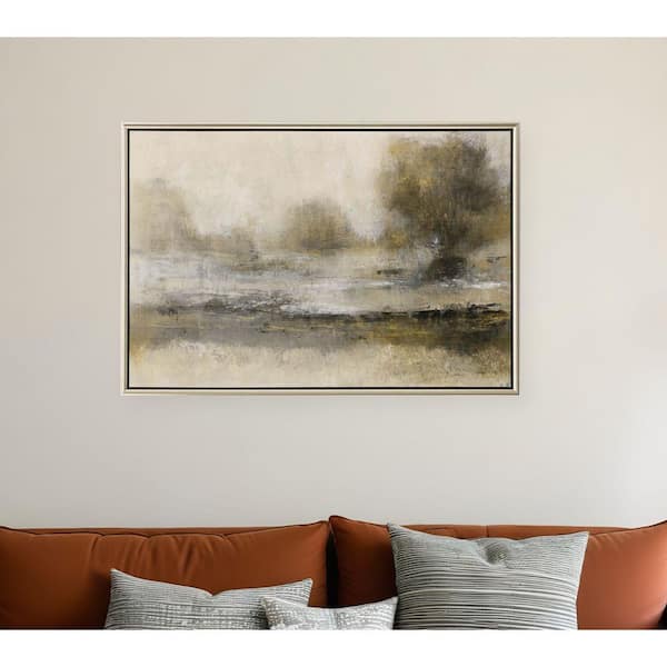 1-Piece Floater Frame Graphic Print Landscape and Nature 35.00 in. x 52.00 in.