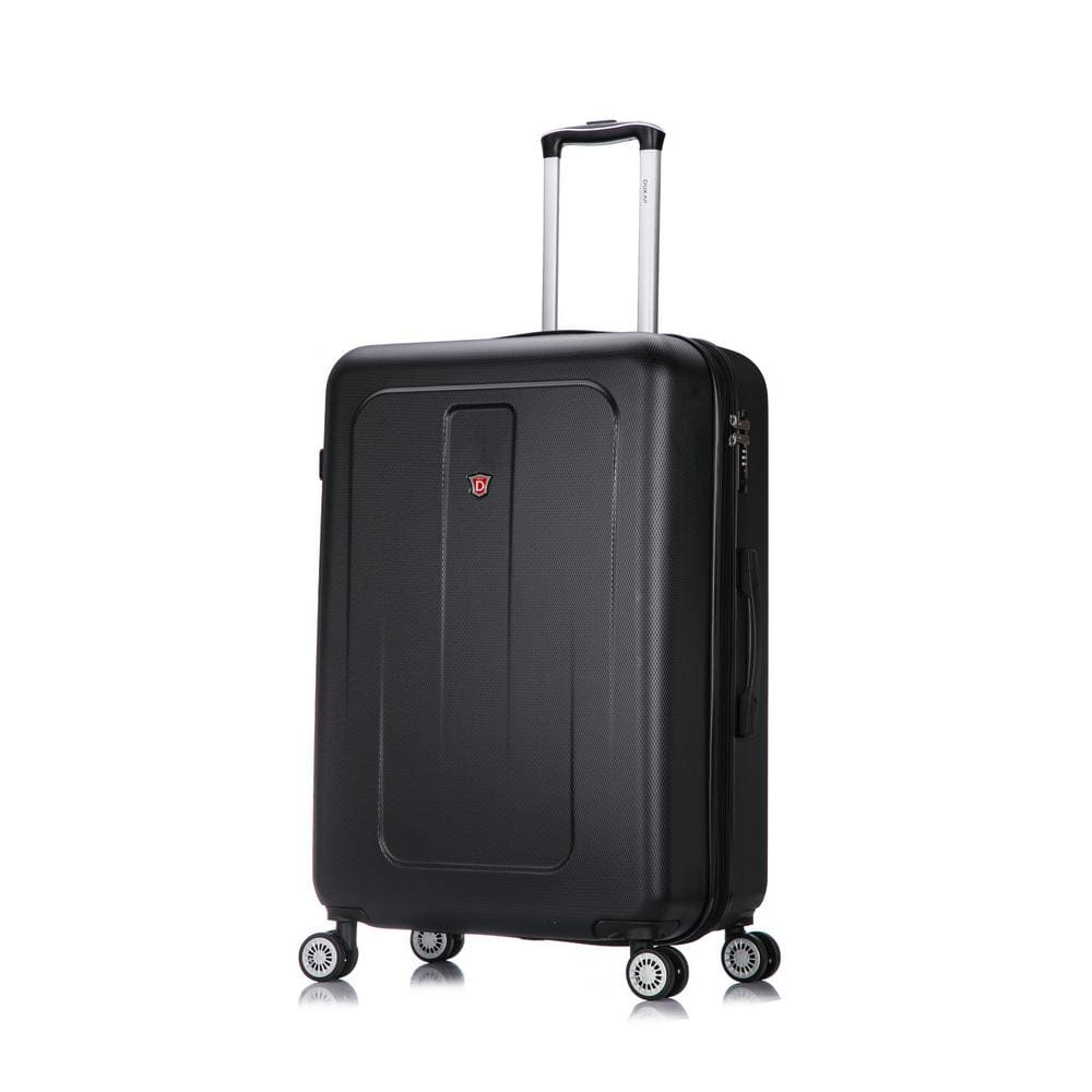 Crypto 28 in. Black Lightweight Hardside Spinner