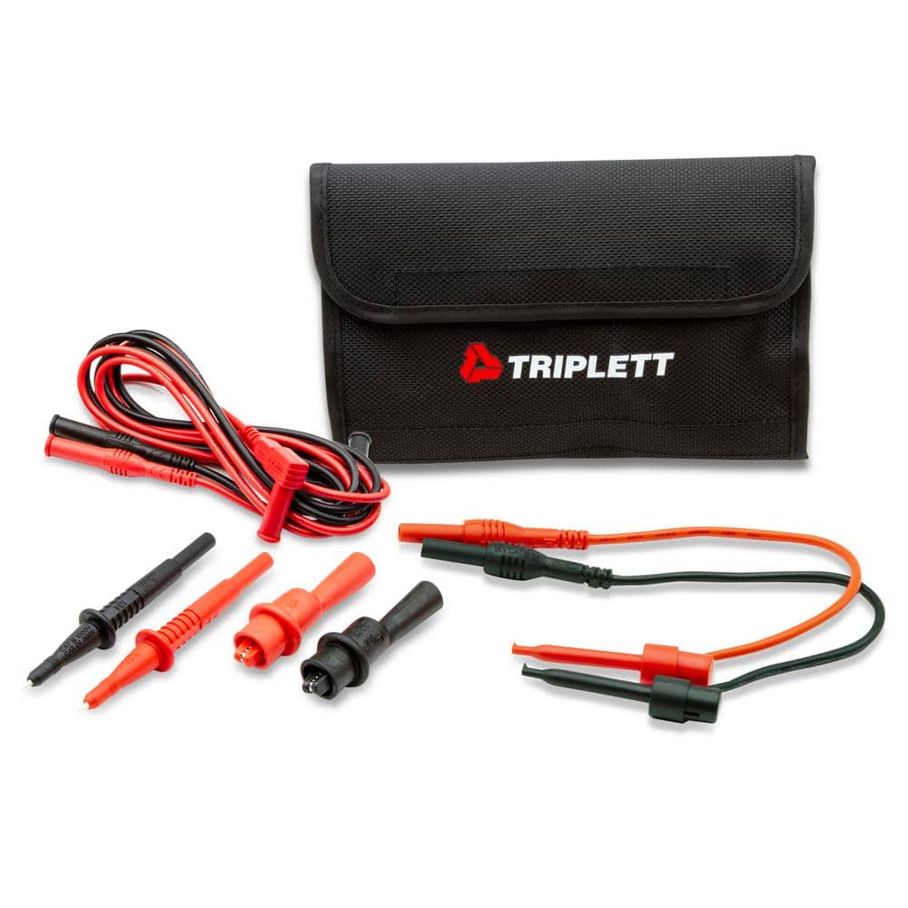TRIPLETT Electronic Test Lead Kit TLK008 - The Home Depot