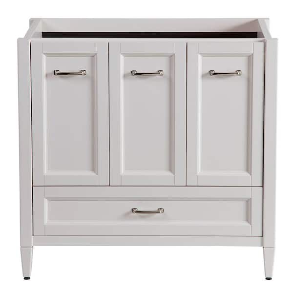 Home Decorators Collection Claxby 36 in. W x 34 in H x 22 in. D Bath Vanity Cabinet Only in Cream
