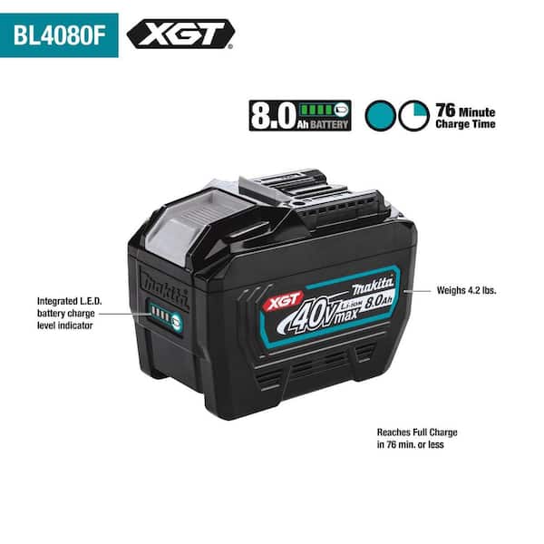 Makita XGT 8Ah Batteries - 2 Pack (BK08-X2) - Super Vac