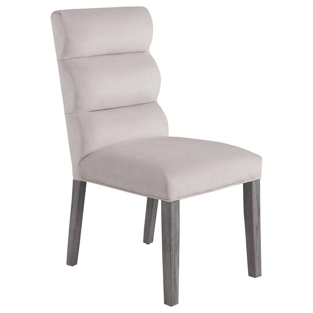Coaster Home Furnishings Carla Upholstered Dining Side Chair Stone (Set of 2)
