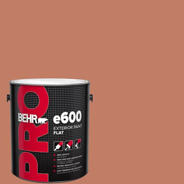 BEHR PRO 1 gal. #220D-6 Miami Spice Flat Exterior Paint