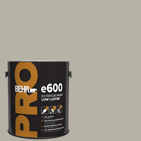 BEHR PRO 1 gal. #HDC-CL-27G Rushmore Gray Low Luster Exterior Paint