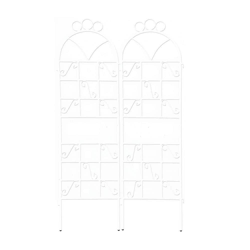 Tunearary 72 in. H, Metal Garden Trellis, Outdoor Rustproof Plant Stand