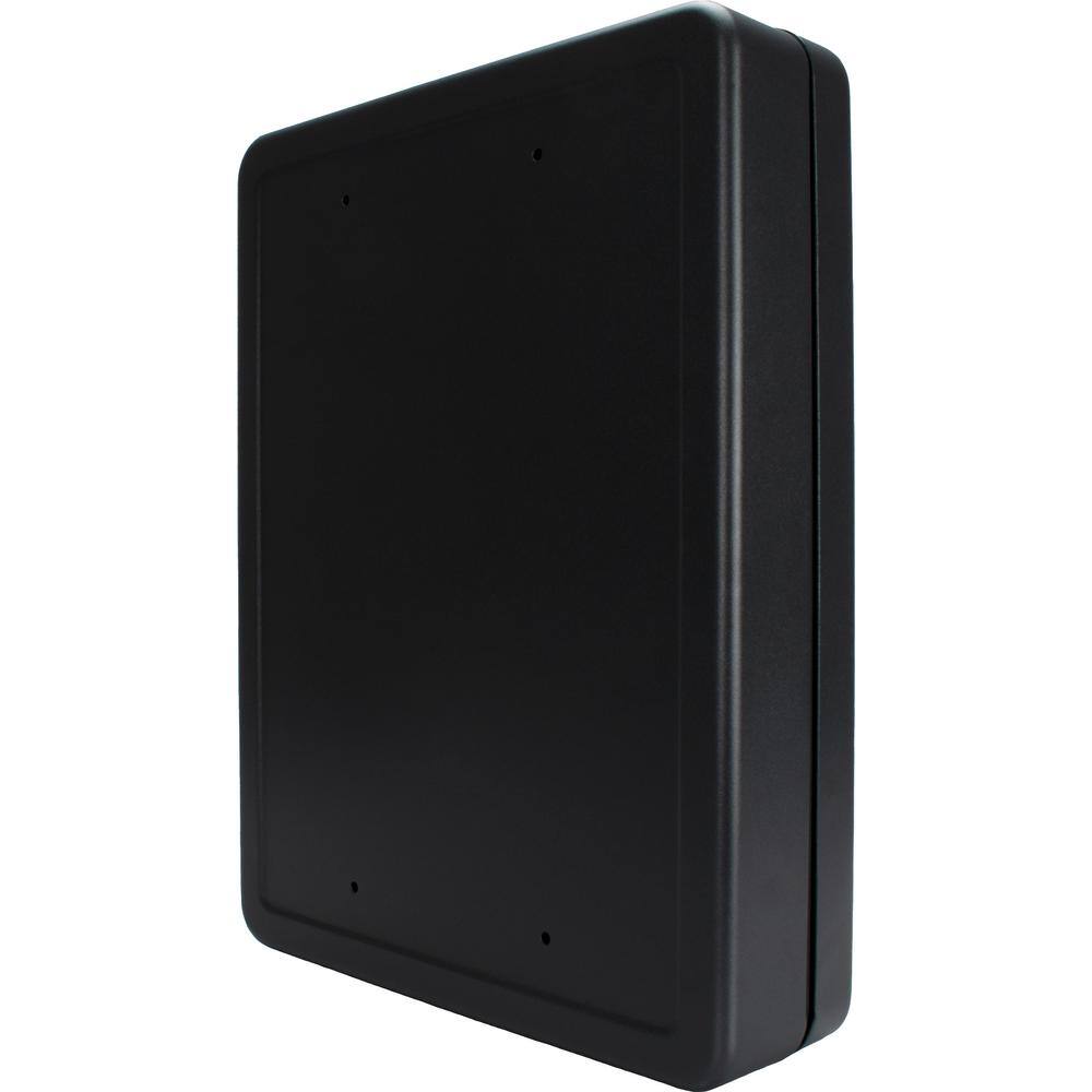 Black Steel 48-Key Combination Lock Box