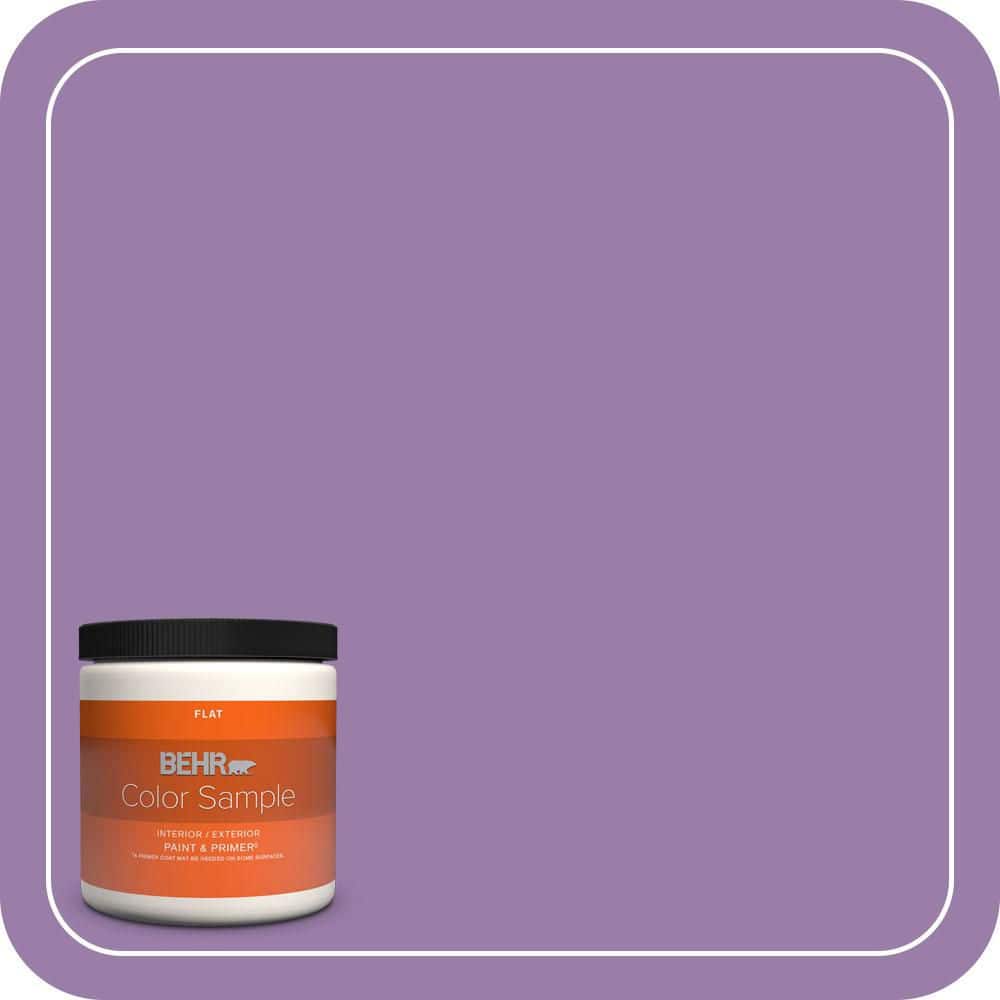 8 oz. #MQ4-61 Lilac Intuition Flat Interior/Exterior Paint & Primer Color Sample price history on PriceWatchPro