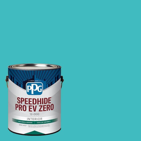 PPG Speedhide Pro EV Zero 1 gal. PPG1233-6 Montego Bay Eggshell Interior Paint