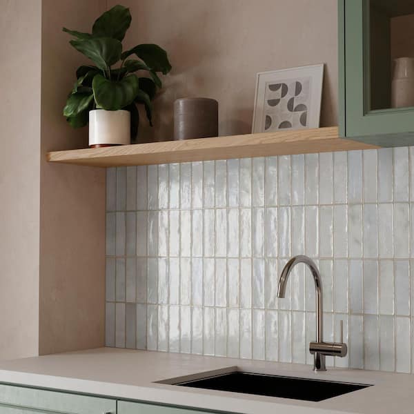Spanish Artis Clay 12 in. x 24 in. Glazed Porcelain Wall Tile (5-Piece, 10.76 sq. ft./Case)