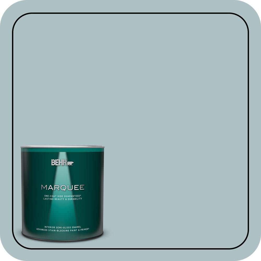 1 qt. #PPU13-14 Ozone One-Coat Hide Semi-Gloss Enamel Interior Paint & Primer price history on PriceWatchPro