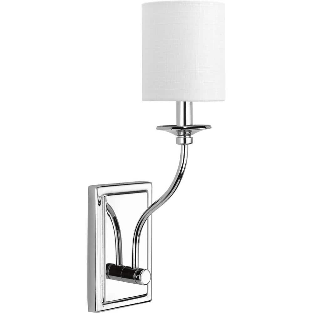 Progress Lighting Bonita 6-Light Polished Chrome Traditional Chandelier