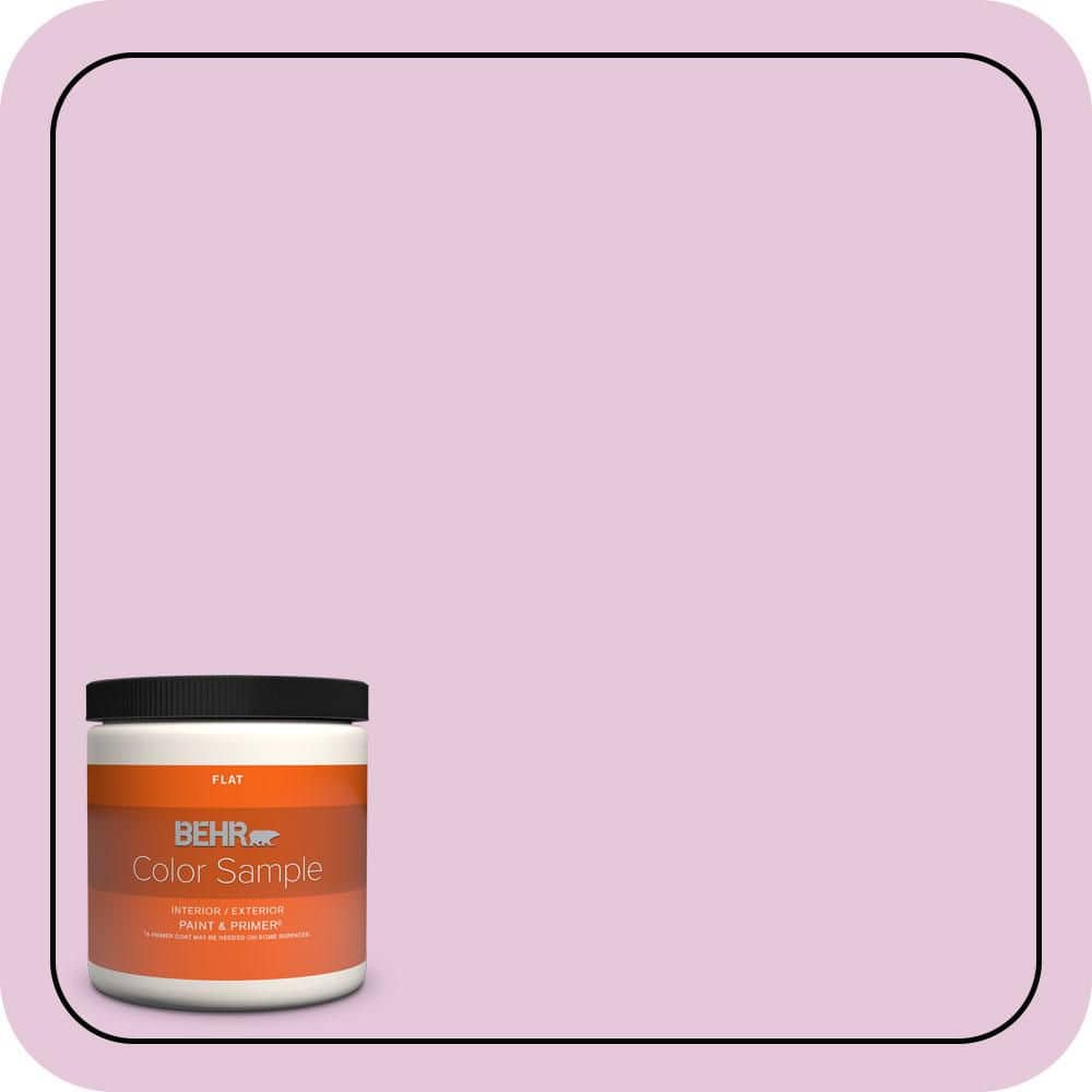 8 oz. #M120-2 Kiss Good Night Flat Interior/Exterior Paint & Primer Color Sample price history on PriceWatchPro