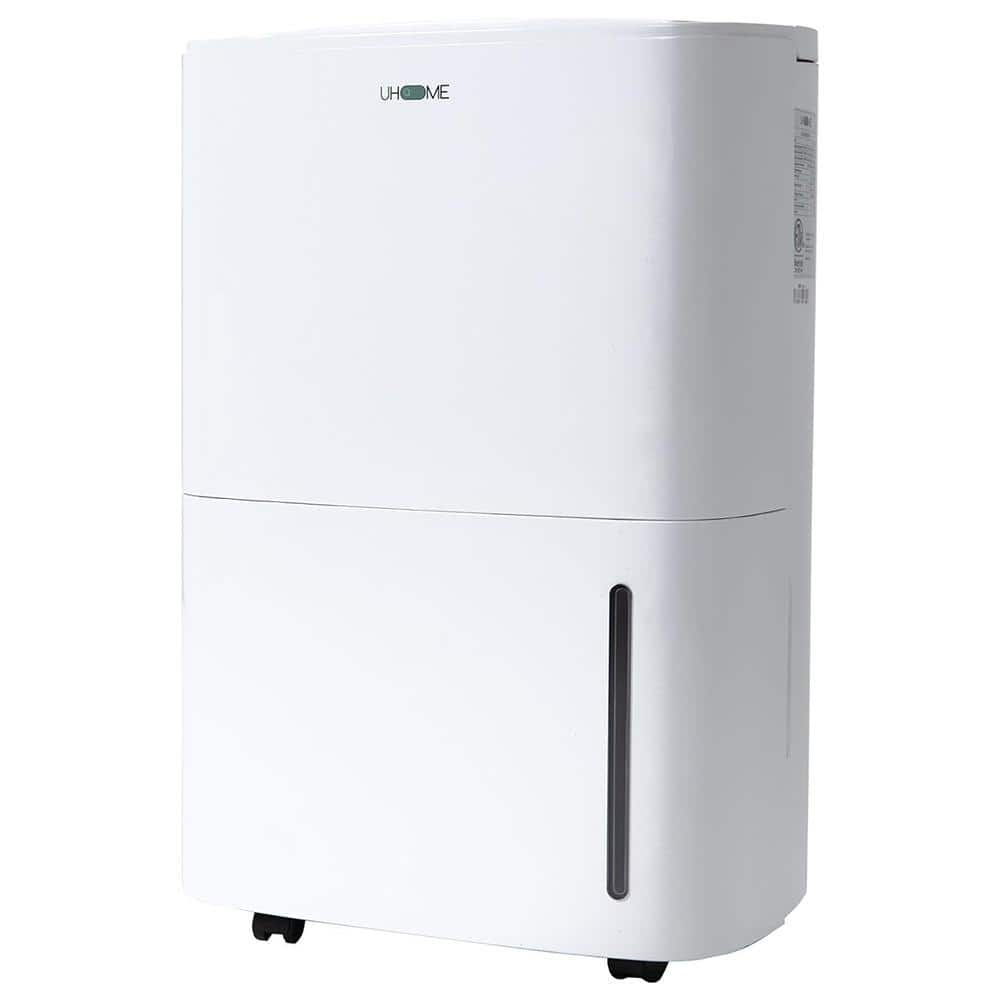 Edendirect 120 pt. 6,000 sq.ft. Dehumidifier in. White with Large ...