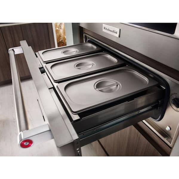 KOWT107ESS by KitchenAid - 27'' Slow Cook Warming Drawer