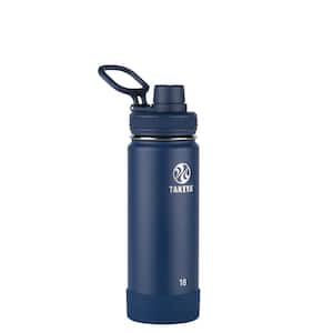 Actives 18 oz. Midnight Insulated Stainless Steel Water Bottle with Spout Lid