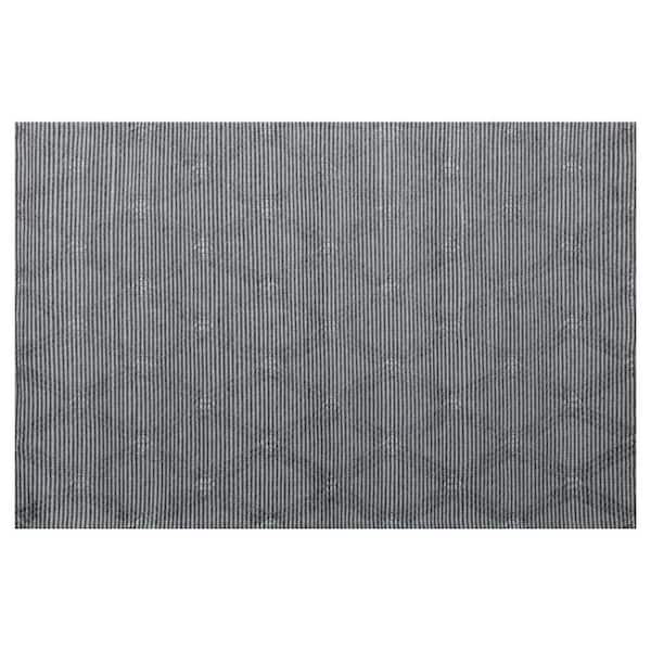HomeRoots Gray 2 ft. x 3 ft. Geometric Area Rug