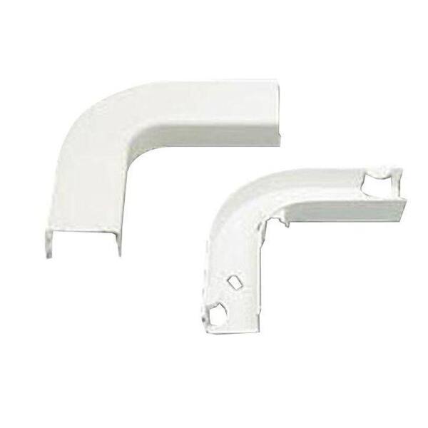 ICC 1-3/4 in. Flat Elbow and Base - Ivory