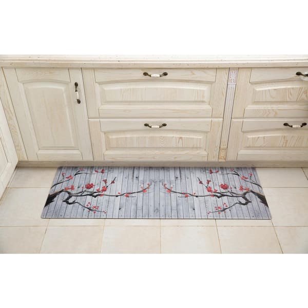 19.6 in. x 55 in. Anti-Fatigue Kitchen Runner Rug Mat