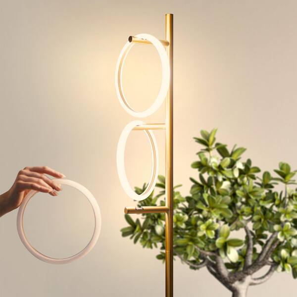 saturn floor lamp brightech