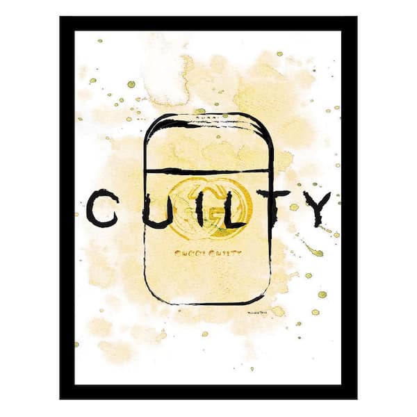VENICE BEACH Collections Fashion Designer Bottle by Fairchild Paris 1 Piece Framed Graphic Print Abstract Poster Art Print 18 in. x 14 in.