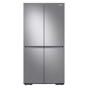 29.2 cu. ft. 4-Door Flex French Door Smart Refrigerator in Fingerprint Resistant Stainless Steel, Standard Depth